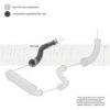 FIRST LINE FTH1330 Charger Intake Hose